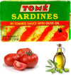 4 Packs Tome Sardines (In Tomato Sauce w/ Olive Oil) 125g Ea