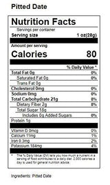 Pitted Date (Premium Quality) - Sunshine Snacks - No Sugar Added - Mighty Depot