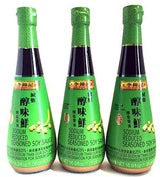 Lee Kum Kee Sodium Reduced Seasoned Soy Sauce 16.9 oz (Pack of 3) - Mighty Depot