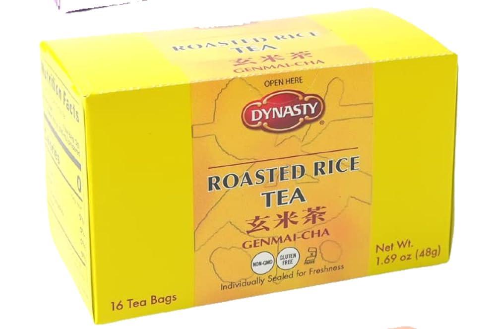 Dynasty Hoji-cha Roasted Green Tea - 16 Bags - Mighty Depot