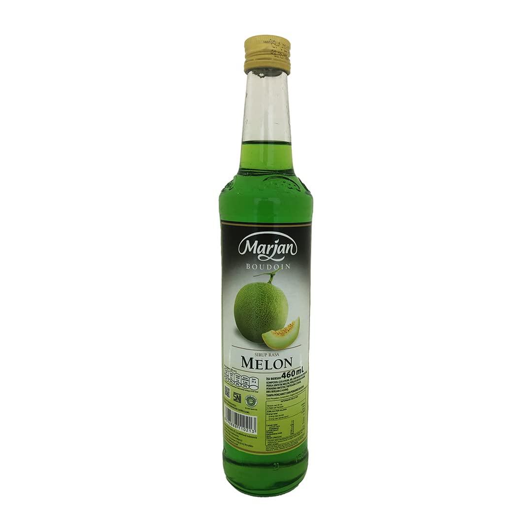 Marjan Boudan Melon Syrup, 15.5 Ounces, 1 bottle - Mighty Depot
