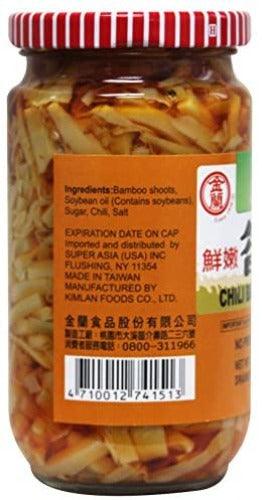 Kimlan Crispy Chili Bamboo Shoot - 12.3oz (1 Jars )