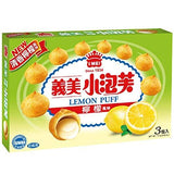 I-MEI PUFF flavor Taiwan Snack 義美小泡芙 (3 in 1 171g) - Mighty Depot
