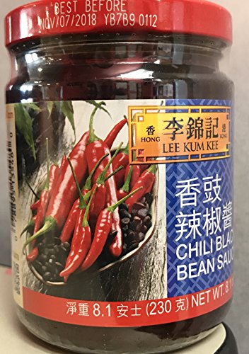 Lee Kum Kee Chili Black Bean Sauce, 8.1 Ounce (pack of 6)