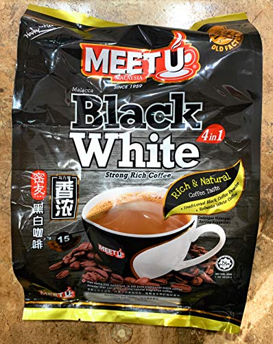 MeetU Black White Coffee 600g