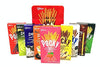 GLICO Pocky and Pejoy, Great Holiday Gift in Tin Box (Contains 9 Flavors) Net Wt. 20.3oz