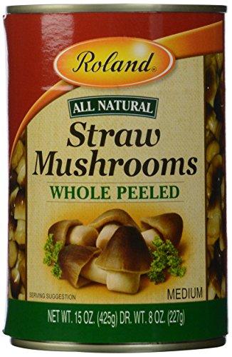 MUSHROOM STRAW PEELED , 24 x 15 OZ