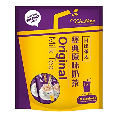 Taiwan Chatime Milk Tea 日出茶太奶茶系列 (Selected Original Milk Tea 經典原味奶茶, 6 Packs)