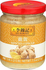 Lee Kum Kee Minced Ginger, 7.5-Ounce Jars (Pack of 4) - Mighty Depot