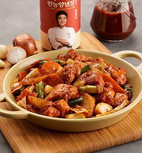 Baek Jong Won All Purpose Korean Spicy Seasoning Sauce Chili Paste Yangnyeomjang - Mighty Depot