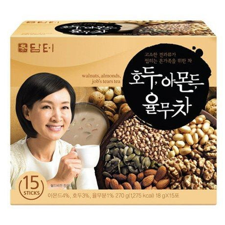 Damuto walnut, almond pearl barley tea - Korean health tea - Mighty Depot