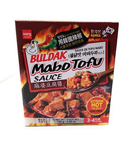 Wang, Mabo Tofu Sauce (Buldak), 4.58 oz - Mighty Depot