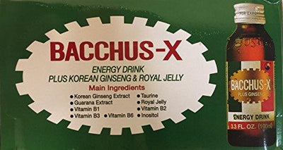 Dong-A America Corp Bacchus-X Energy Drink 10-pack 동아 박카스 10-팩