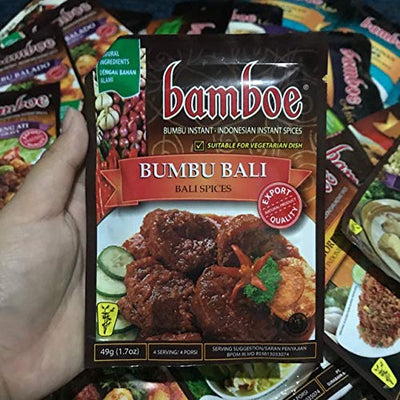 Bamboe Bumbu Bali - Bali Spices Saucy Seasoning, 49 Gram (pack of 6)