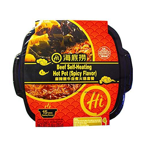 Haidilao Self-heating hot pot(3 flavor availalbe) (Beef Self - Heating Hot Pot(Tomato Flavor)) - Mighty Depot
