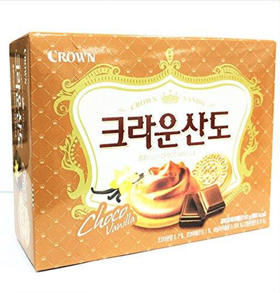 Crown Biscuit Sando Chocolate, 5.6 Ounce