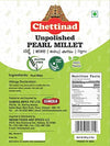 Chettinad Pearled (Unpolished) Pearl Millet - 2 Lb