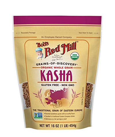 Organic Kasha / Toasted Buckwheat, 16 Ounce (Pack of 1)