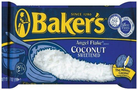 Baker's Angel Flake Coconut, 7-Ounce Bags (Pack of 5) - Mighty Depot