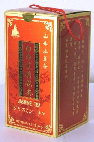 JASMINE Green Tea Gift Box (NET WT 10.7 OZ (300 g) - Mighty Depot