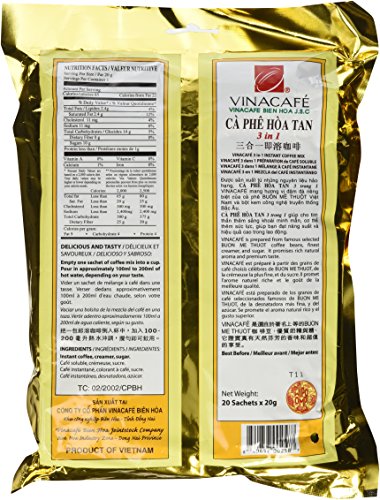 Vinacafe Instant Coffee Mix, 1-Pounds (Pack of 5)