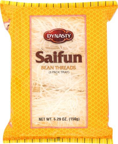 Dynasty SaiFun Bean Threads Noodles, 5.29-Ounce Bags (Pack of 6)