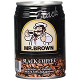 Mr.Brown Black Coffee 12 pack - Mighty Depot