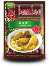Bamboe Bumbu Instant Kare - Javanese Curry , 36 Gram (Pack of 3) - Mighty Depot