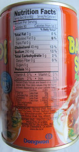 Dongwon Canned Bai Top Shell, 14.1-ounce (Pack of 8) - Mighty Depot