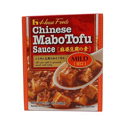 House - Chinese Mabo Tofu Sauce- Mild Net Wt. 5.29 Oz.