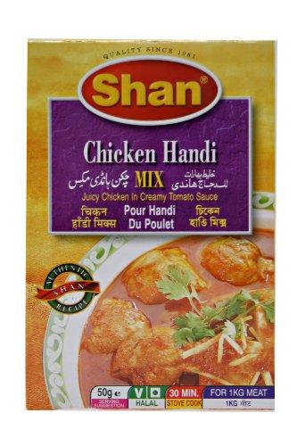 Shan Chicken Handi Mix(1.75oz., 50g) (Pack of 2)