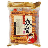 Zhongwang Fried Dough Twist (Butter Flavor)130g(pack of 2)众望小麻花 (奶油味)(2包） asian chinese snacks - Mighty Depot