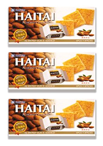 Haitai Crackers Almonds Size 133 G.pack 3