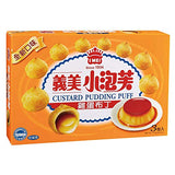 I-MEI PUFF flavor Taiwan Snack 義美小泡芙 (57g) (Choco) - Mighty Depot