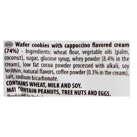 Gastone Lago Party Variety Wafers Cream Filling 8.82 oz, 250g (Pack of 2) (Dulce de Leche / Cappucino, 2-Pack) - Mighty Depot