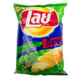 Lay's Sweet Basil Flavored Potato Chips Ridge Cut - 2.72 Oz (Pack of 2) by Lay - Mighty Depot