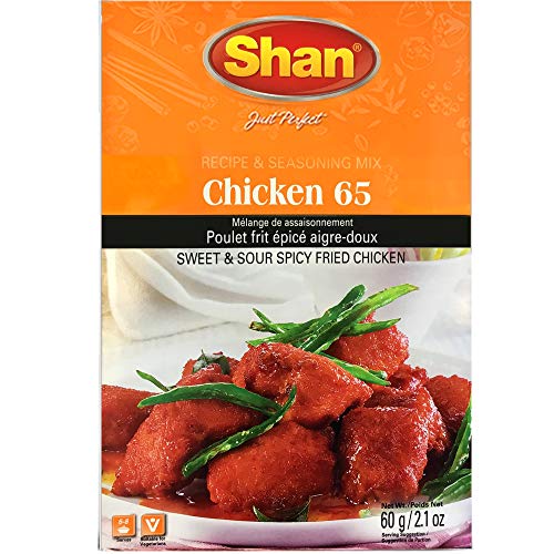 Shan Seasoning Mix - Chicken 65, 2.1 Ounce (Pack of 6)