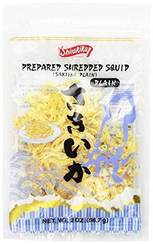 Shirakiku Dried Squid Sakiika Plain, 2 Ounce - Mighty Depot