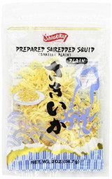 Shirakiku Dried Squid Sakiika Plain, 2 Ounce - Mighty Depot