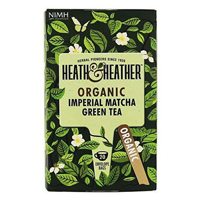 HEATH & HEATHER Organic Imperial Matcha Green Tea 20ct, 20 CT