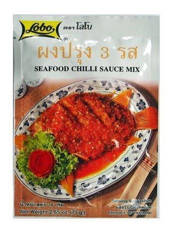 Lobo Seafood Chilli Sauce Mix - Product of Thailand- 4 x 2.65 Oz. - Mighty Depot