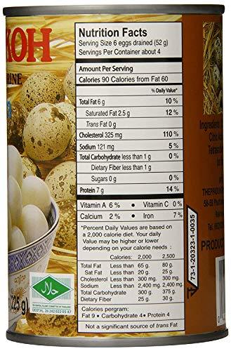 Quail Egg in Brine - 15oz (Pack of 3)