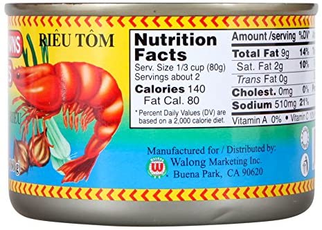 Minced Prawns in Spices (Gia Vi Nau Bun Rieu) - 5.6oz [Pick of 3] - Mighty Depot