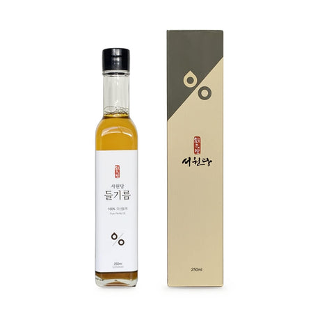 Gangwon, Seowondang fresh sesame oil 250ml, low-temperature compressed - Mighty Depot