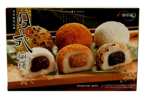Japanese Style Mochi (Assorted) 15.8oz (Pack of 1)