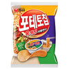 NongShim Potato chip Yook kae Jang Ramen flavor 125g (Pack of 3) 농심 포테토칩 육개장 사발면 맛