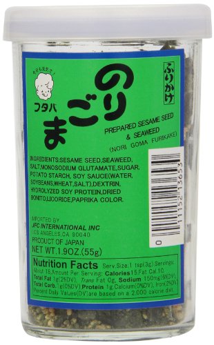 Futaba Rice Seasoning Nori Goma, 1.9000-ounces (Pack of5)