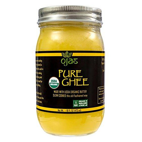 OJAS Organic Ghee, Home-style, 16 oz. - Mighty Depot