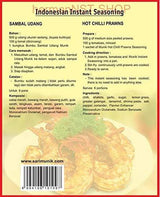 Hot Chili Prawns Seasoning by Munik (4 x 90 g) - Mighty Depot