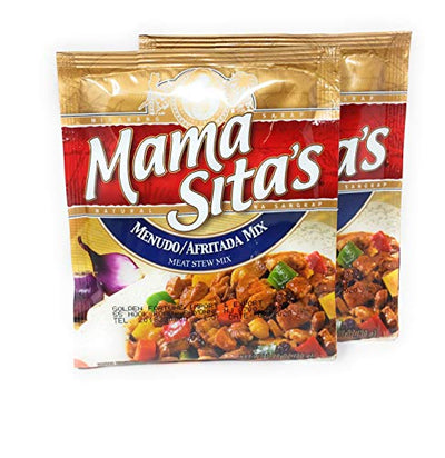 Mama Sita's Menudo/Afritada Meat Stew Mix, Two(2) Pack, 1.06 oz(30g)